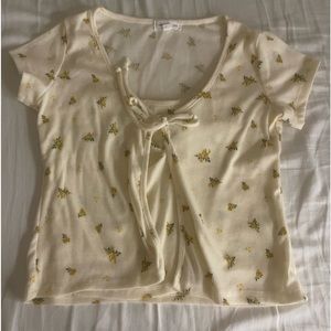 A floral top